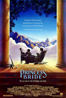 movie poster for The Princess Bride, directed by Rob Reiner (1987)