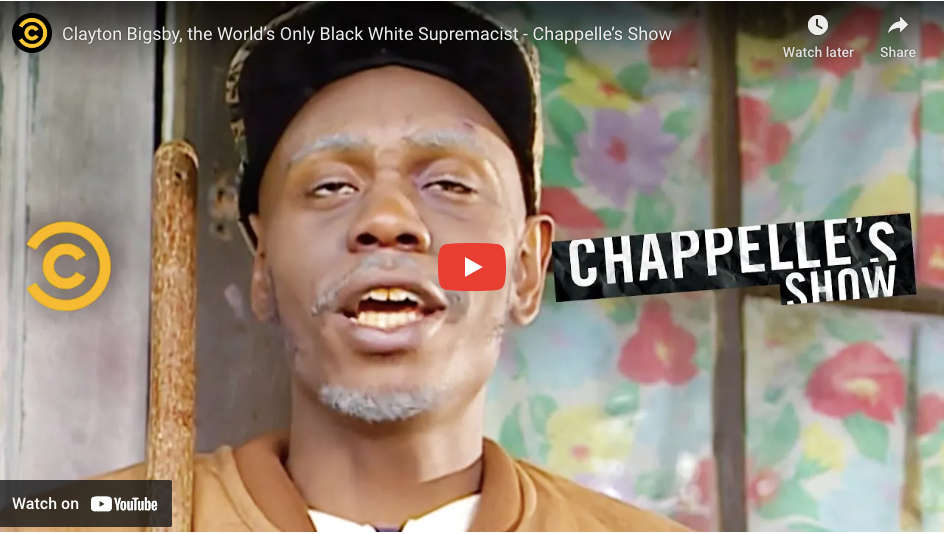 Chappelle's Show thumbnail of sketch Frontline: Clayton Bigsby