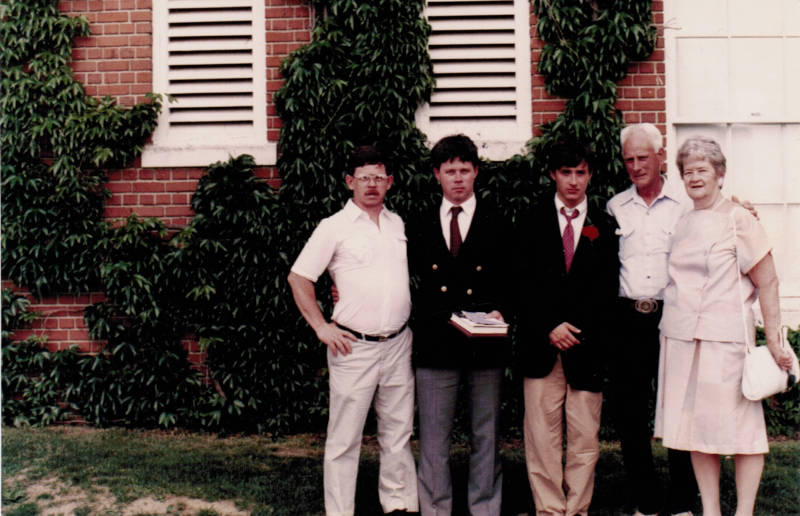 Sean Miller Pomfret graduation 1987